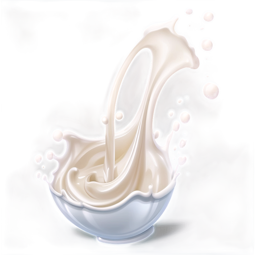 Cartoon Milk Splash Png 05252024