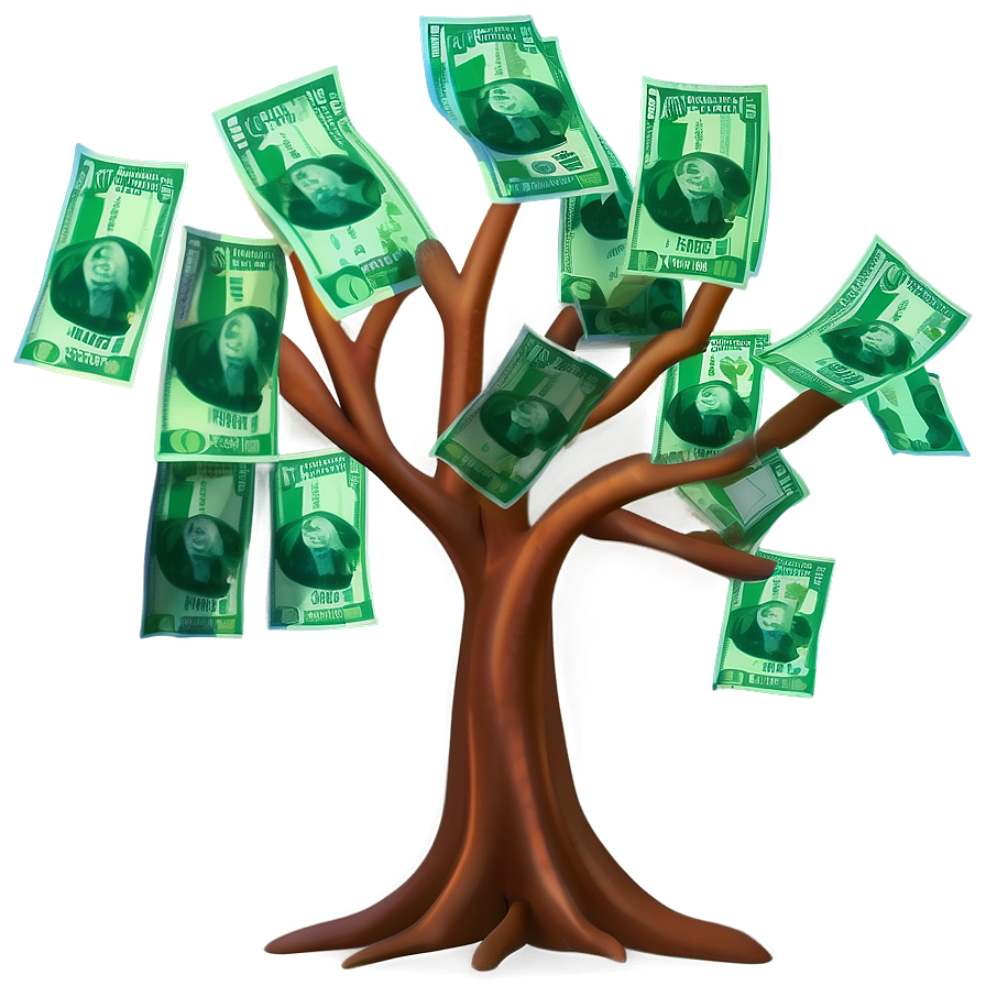 Cartoon Money Tree Png 06132024