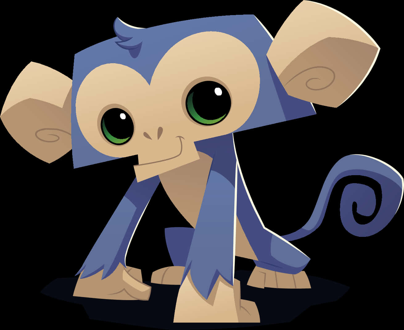 Cartoon Monkey Character