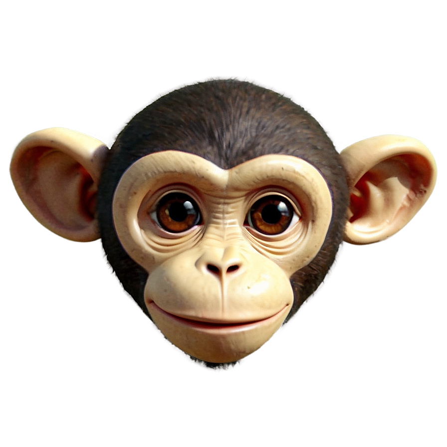 Cartoon Monkey Face Png 43