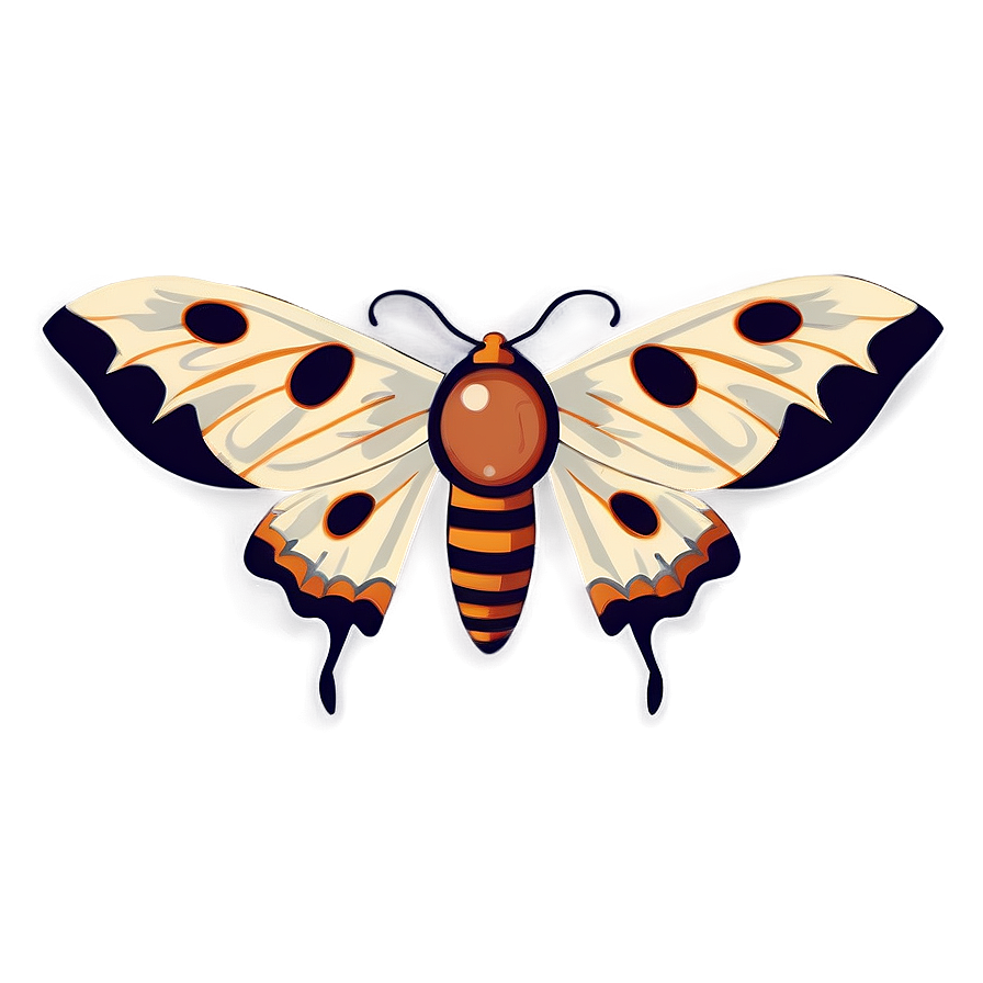 Cartoon Moth Character Png 38