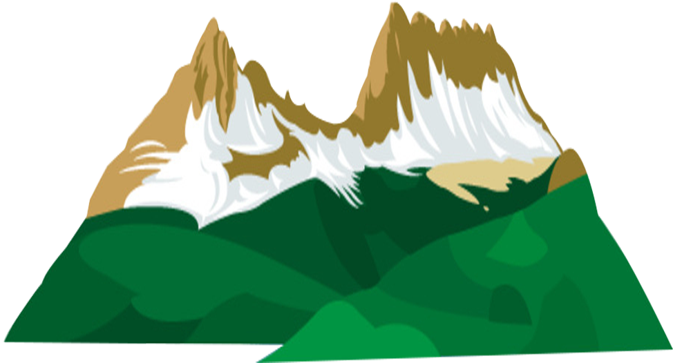 Cartoon Mountain Background - Cartoon Mountains Transparent Background, HD Png Download PNG with transparent background
