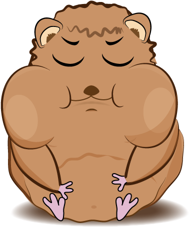 Hamster Cartoon - Hamster Cartoon Transparent, HD Png Download PNG with transparent background