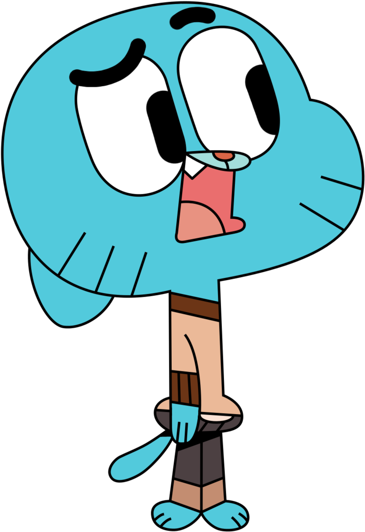 Confused Clipart Huh - Cartoon Amazing World Of Gumball, HD Png Download PNG with transparent background
