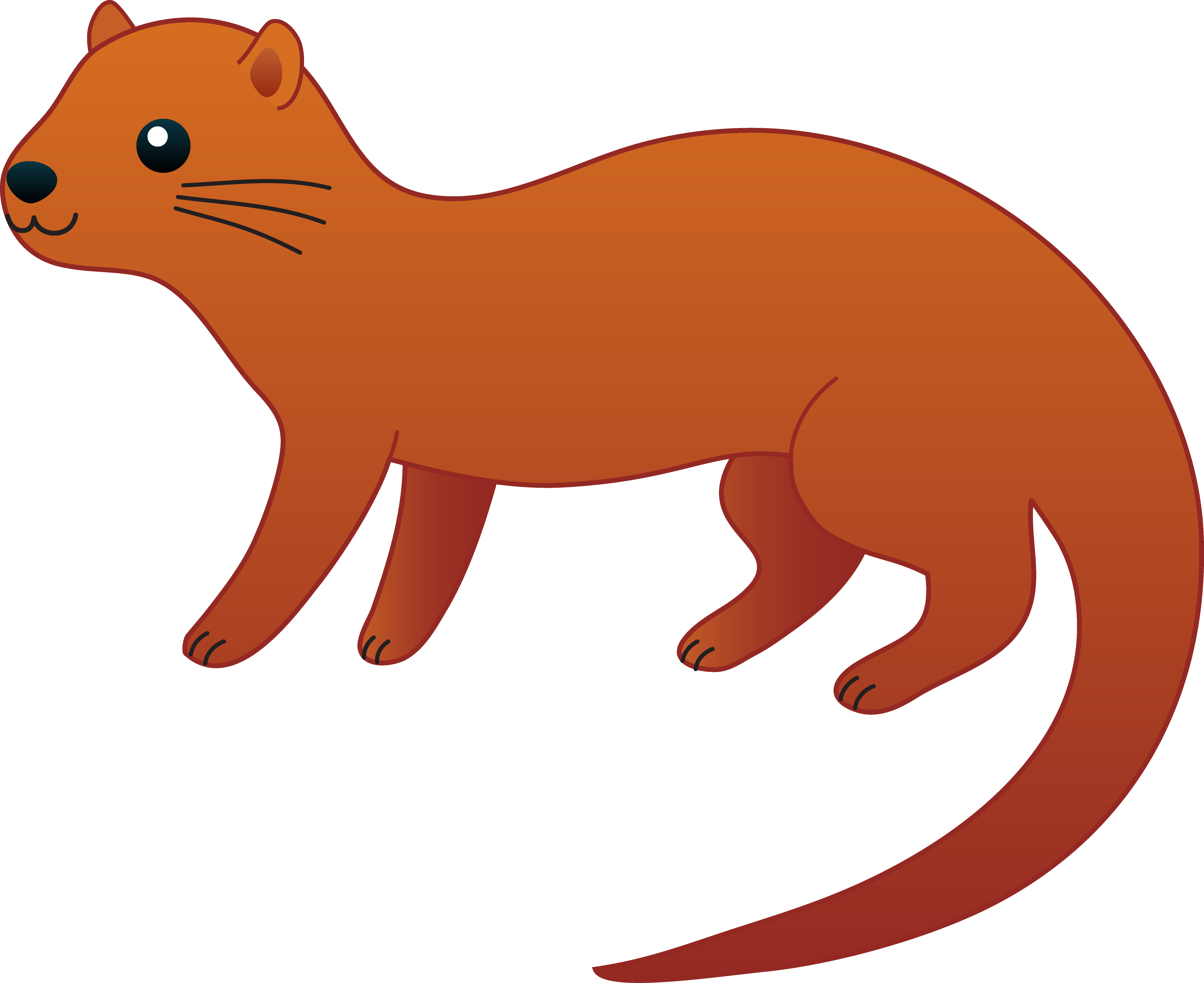 Cartoon Otter Illustration