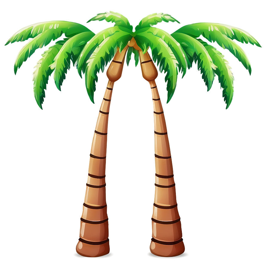 Cartoon Palm Tree Emoji Png 30