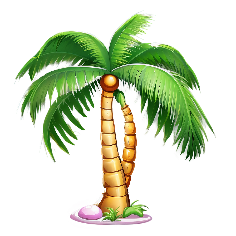 Cartoon Palm Tree PNG 78 PNG with transparent background