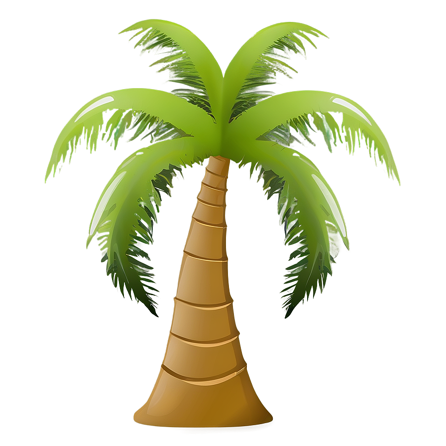 Cartoon Palm Tree Silhouette Png Bfy18