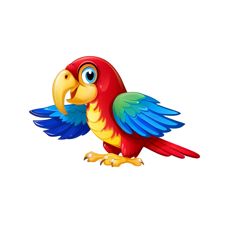 Cartoon Parrot Png 36