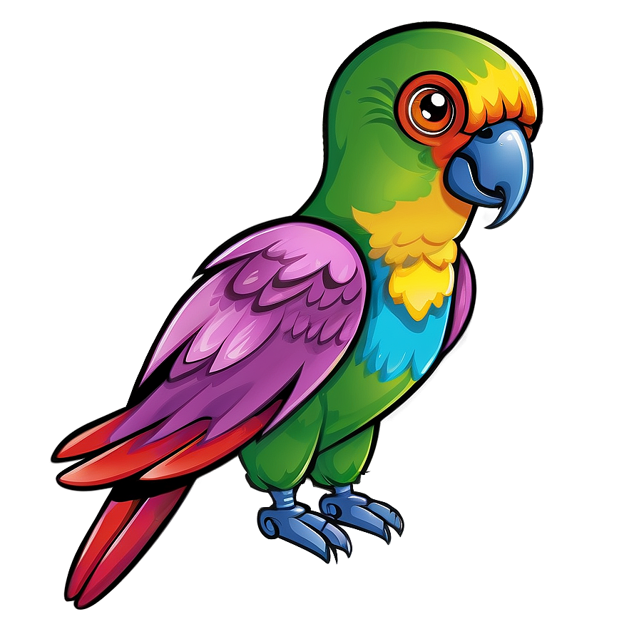 Cartoon Parrot Png Lyw