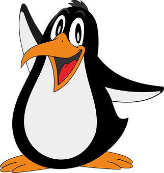 Cartoon Penguin Character