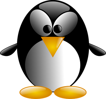 Cartoon Penguin Graphic