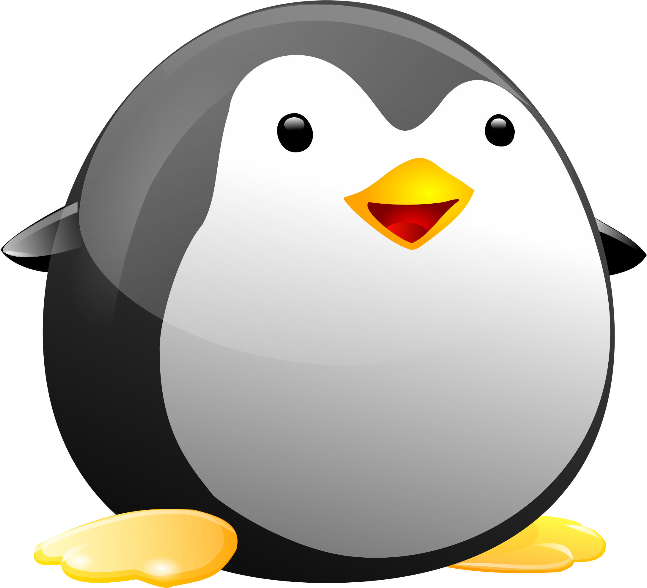 Cartoon Penguin Graphic