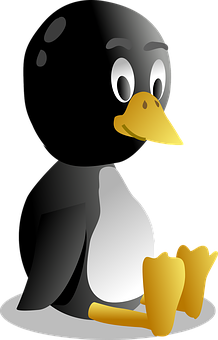 Cartoon Penguin Graphic