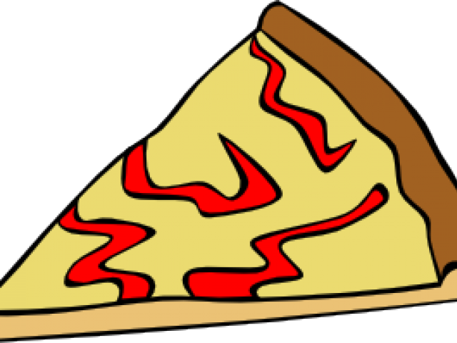 Cartoon Pepperoni Pizza Slice Clipart