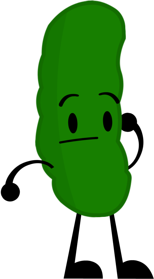 Cartoon Pickle Character