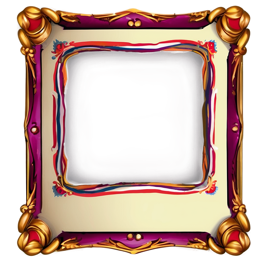 Cartoon Picture Frame PNG opp86 PNG image with a transparent background, free high-resolution download