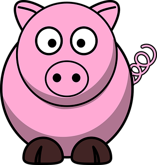 Cartoon Pig Illustration