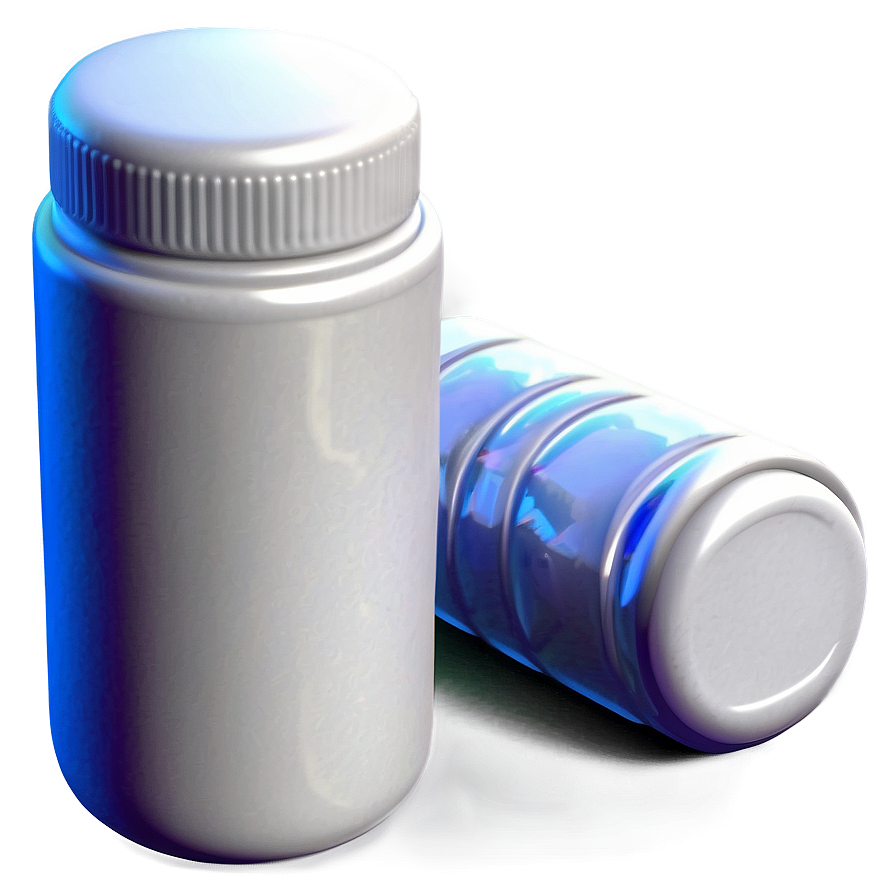 Cartoon Pill Bottle Png 05252024