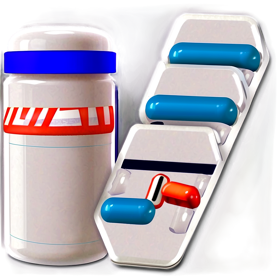 Cartoon Pill Bottle Png Cxu