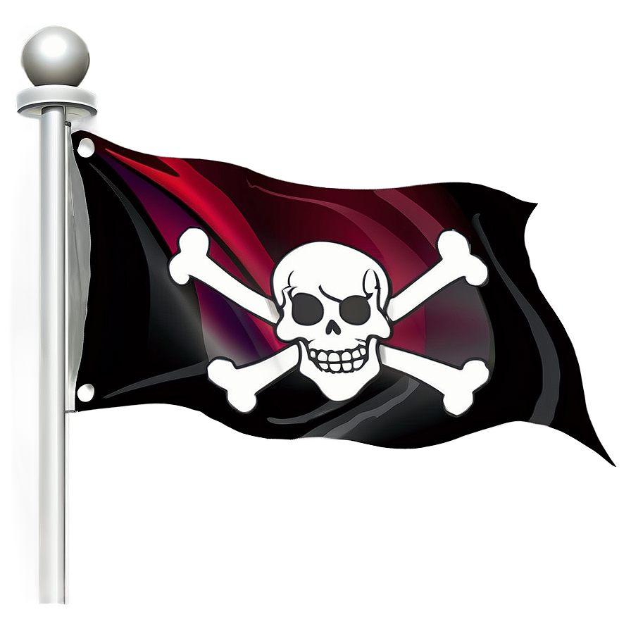 Cartoon Pirate Flag Png Wed70