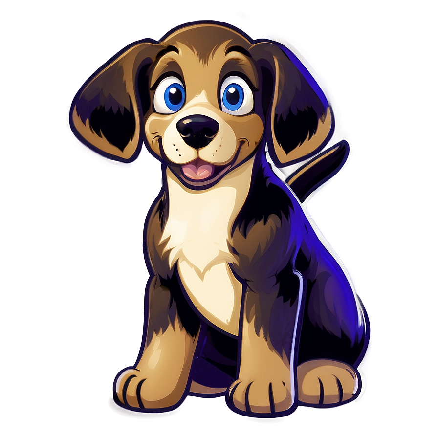 Cartoon Puppy Png 05062024