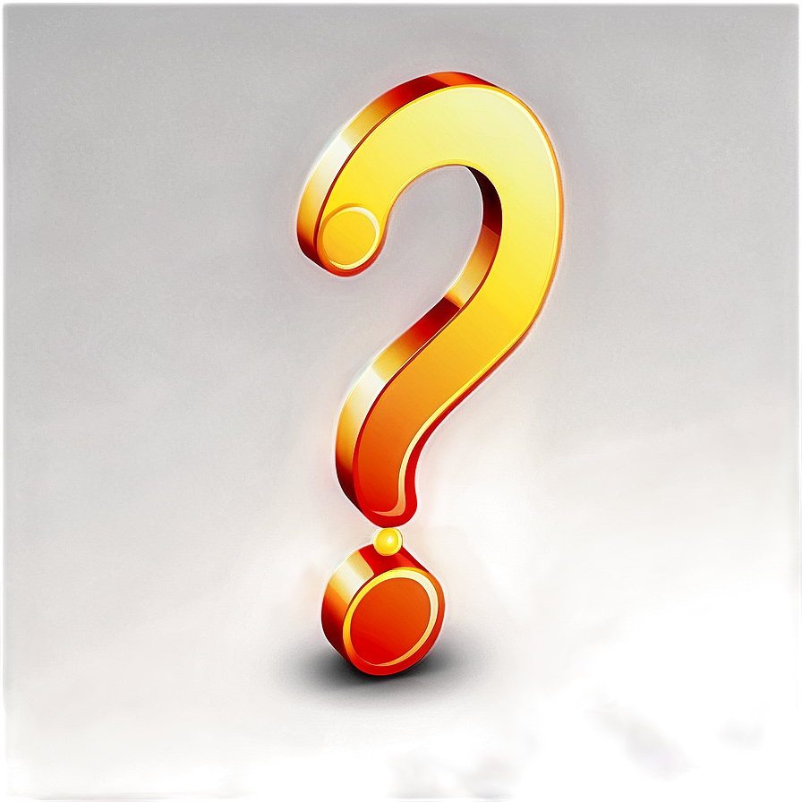 Cartoon Question Mark Illustration Png 58