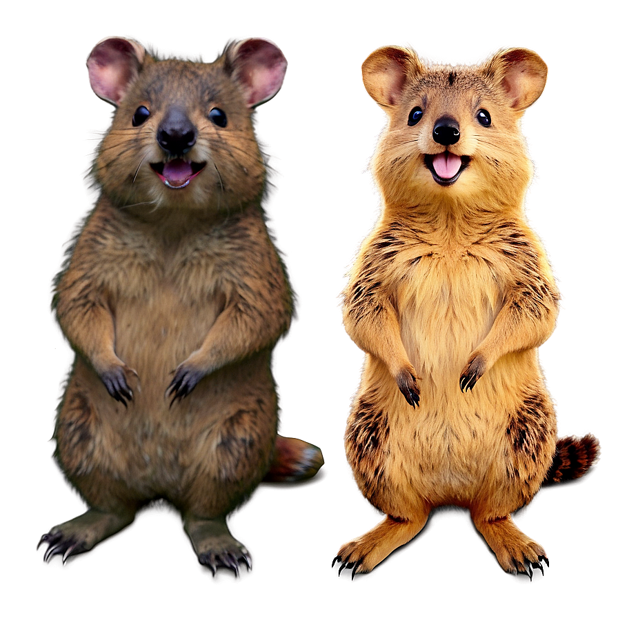 Cartoon Quokka Illustration Png 06242024