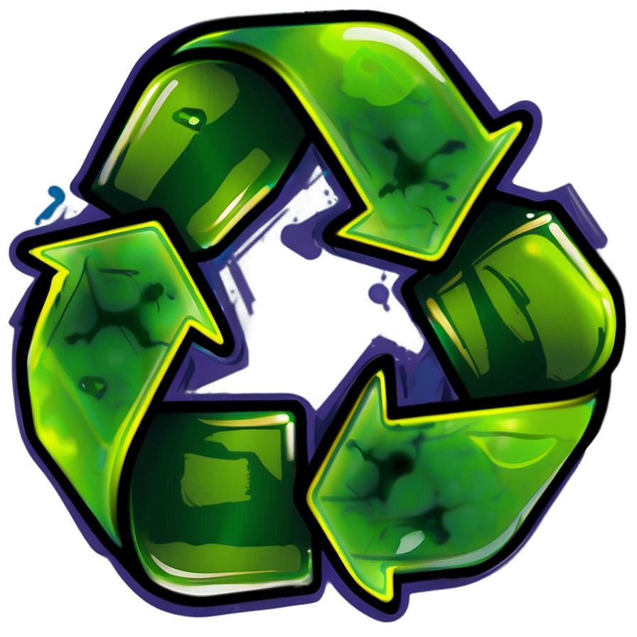 Cartoon Recycle Logo Png 66