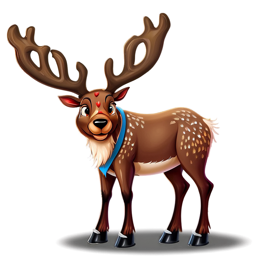 Cartoon Reindeer Png Ktu59