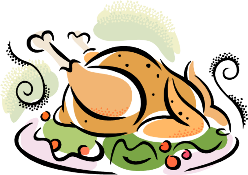 Transparent Thanksgiving Dinner Png - Clip Art Turkey Dinner, Png Download PNG with transparent background
