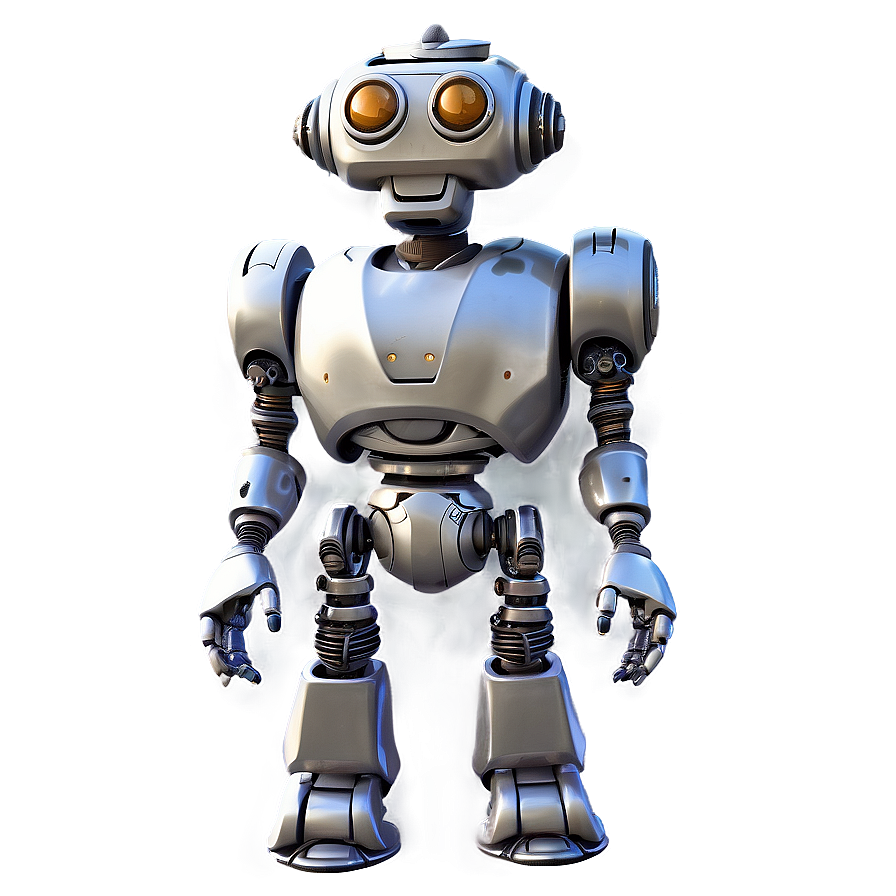 Cartoon Robot Companion Png 24