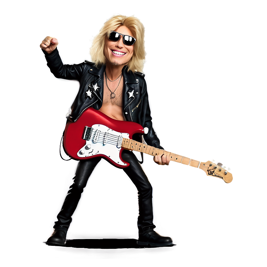 Cartoon Rock Star Png Hog