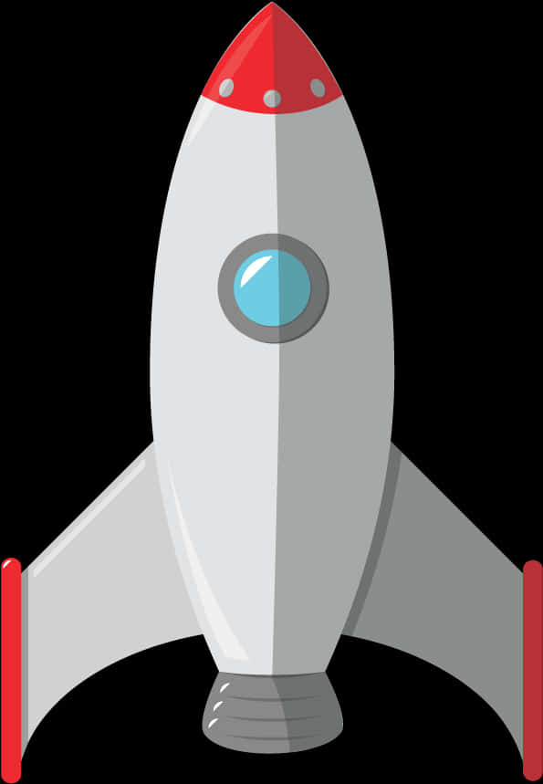 Cartoon Rocket Illustration