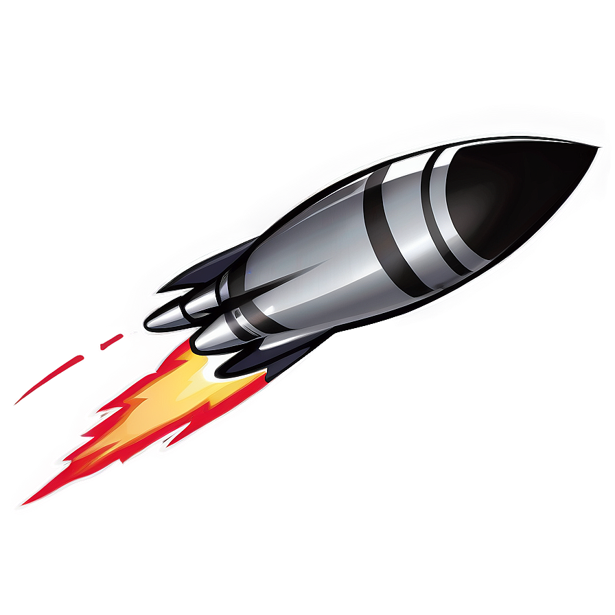 Cartoon Rocket Png 04292024