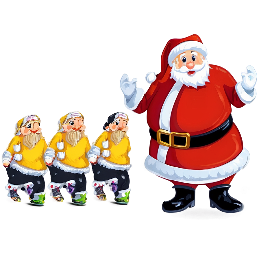 Cartoon Santa Claus PNG 45 PNG with transparent background