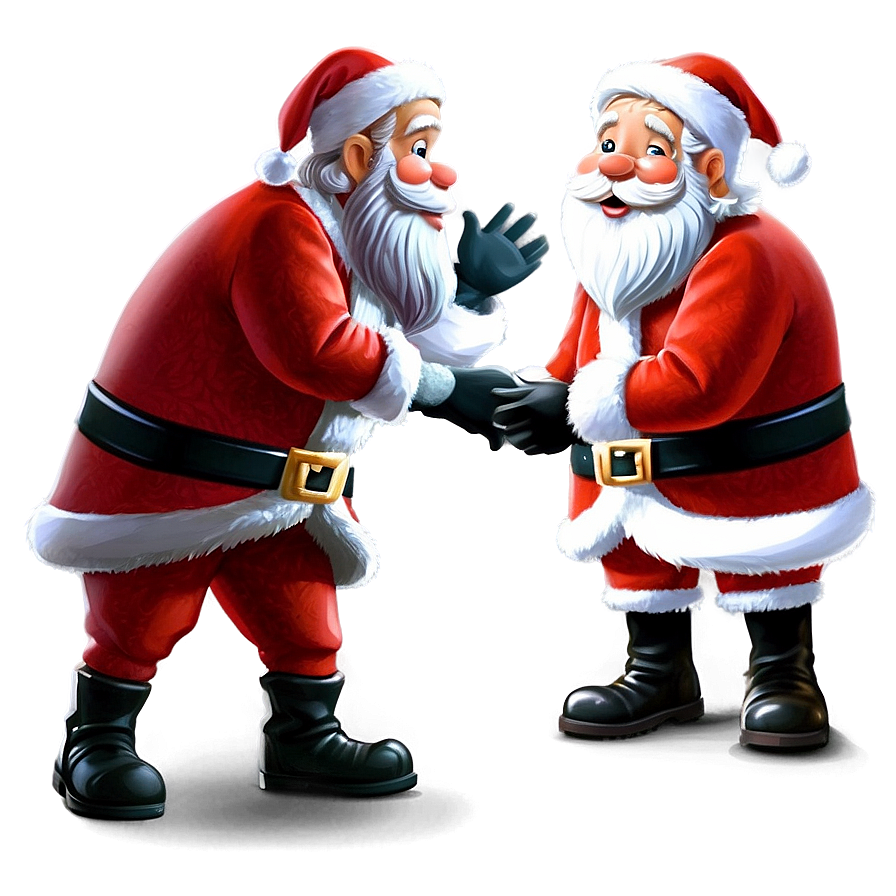 Cartoon Santa Claus PNG gnm42 PNG with transparent background