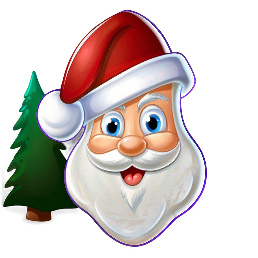 Cartoon Santa Hat Art Png Cke