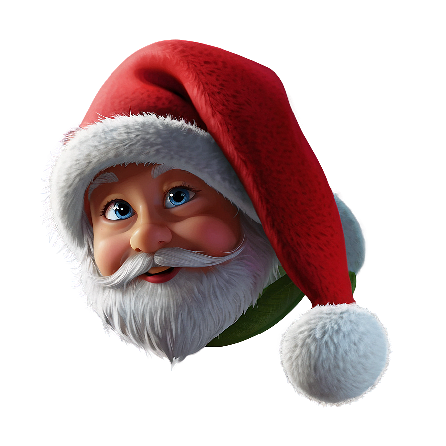 Cartoon Santa Hat Png 06282024