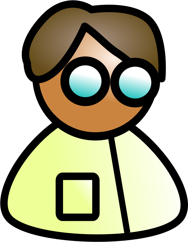 Cartoon Scientist Character