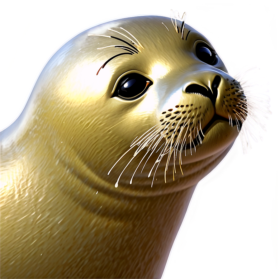 Cartoon Seal PNG qwk54 PNG with transparent background