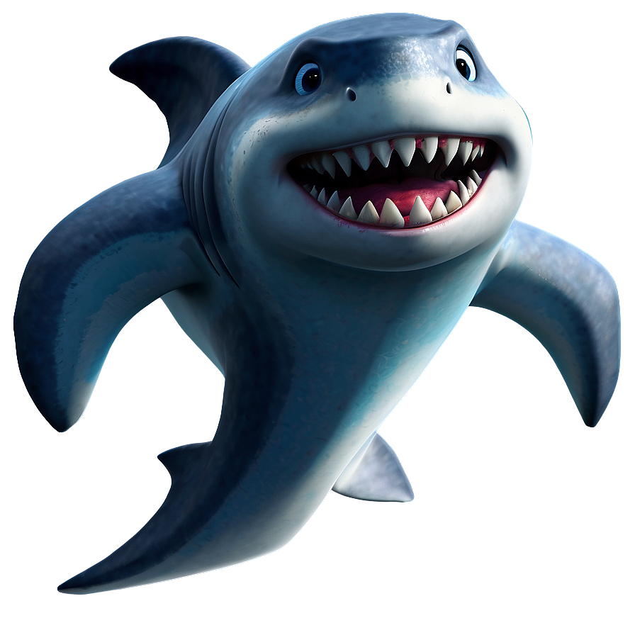 Cartoon Shark Character PNG 92 PNG with transparent background
