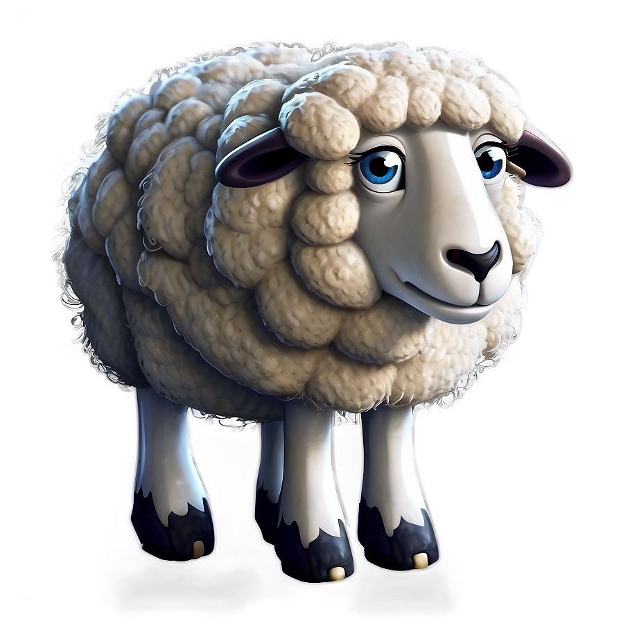 Cartoon Sheep Png 05232024