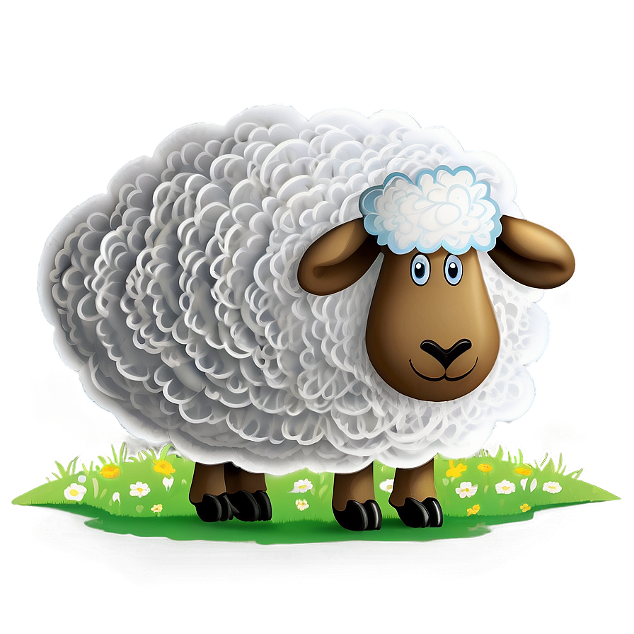 Cartoon Sheep Png Cov