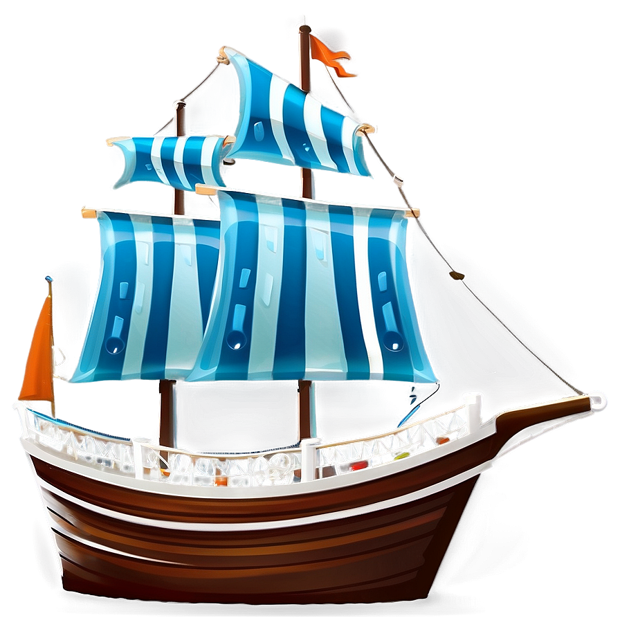 Cartoon Ship Png Tcj20