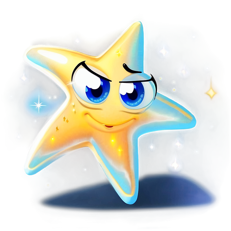 Cartoon Shooting Star Cute Png Fwx31