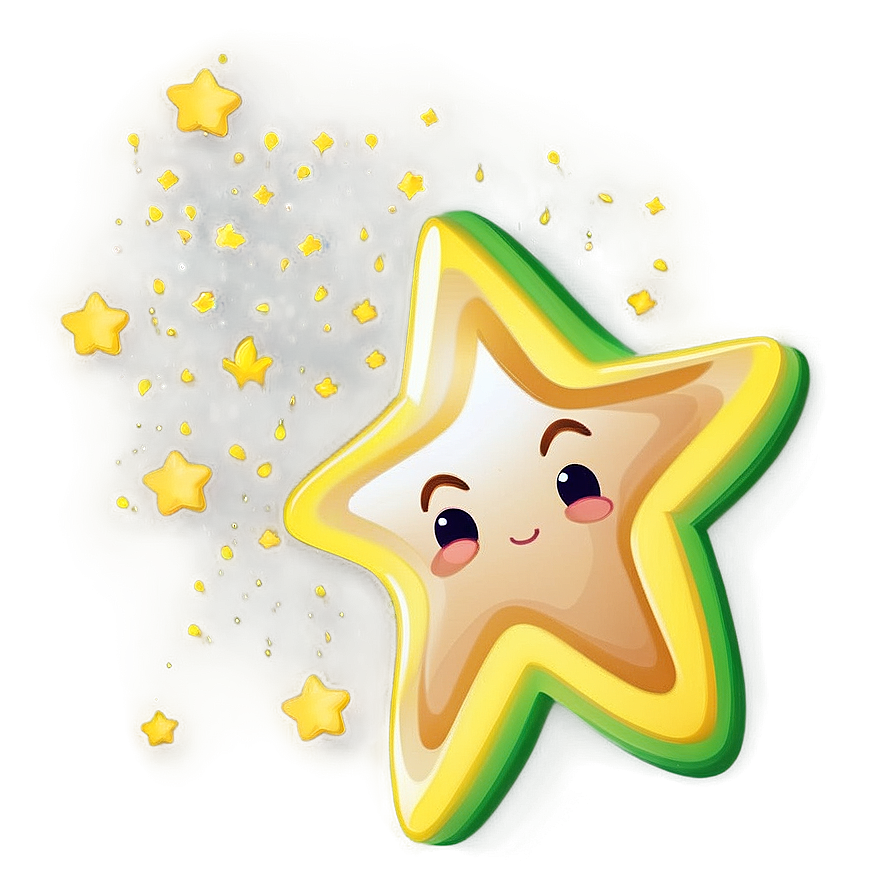 Cartoon Shooting Star Cute Png Ifx88