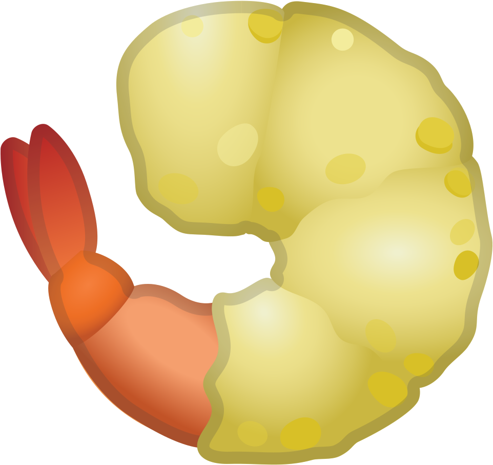 Cartoon Shrimp Illustration