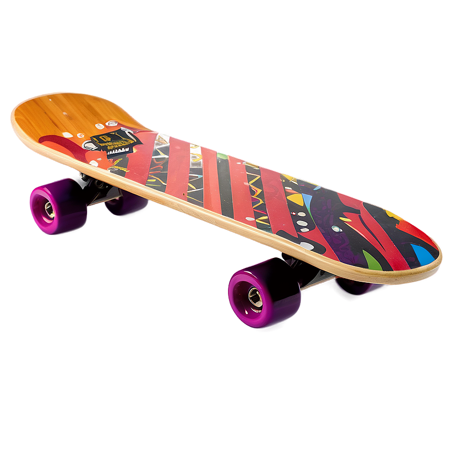 Cartoon Skateboard Deck Drawing Png 06282024