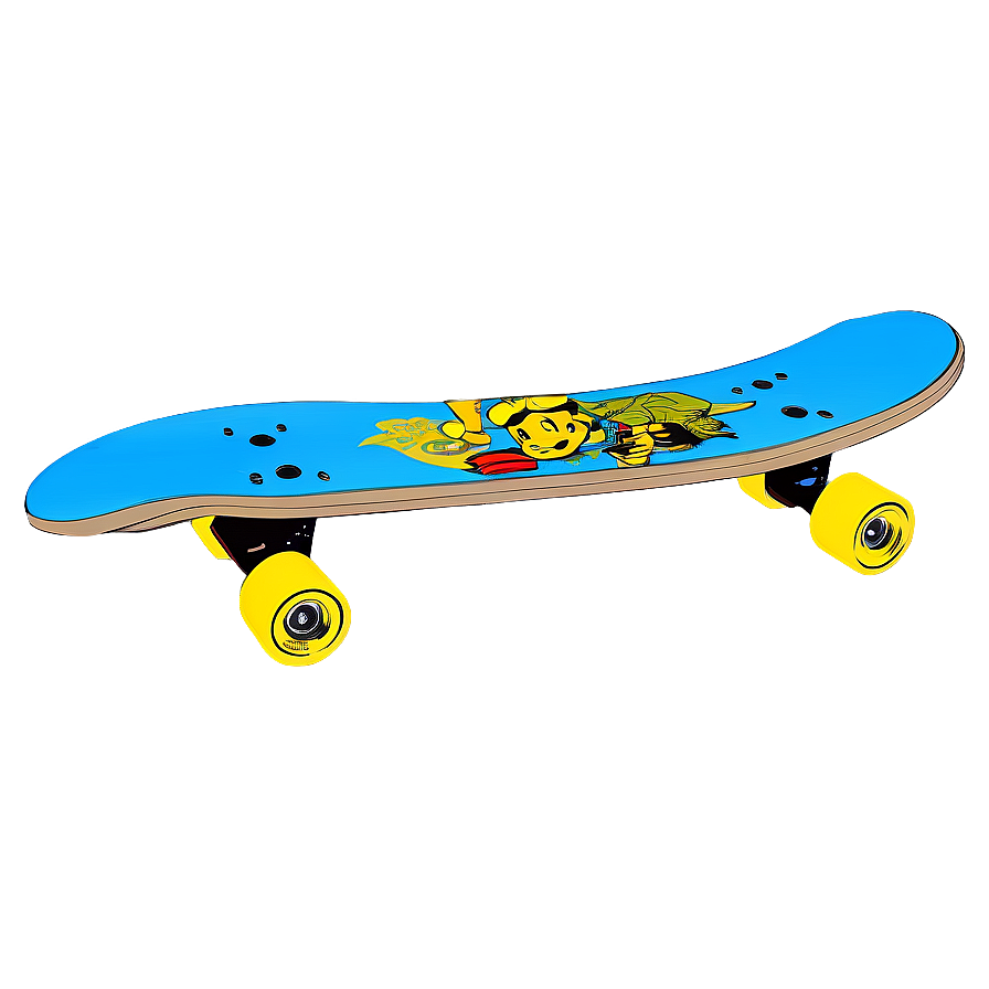 Cartoon Skateboard Deck Drawing Png 54